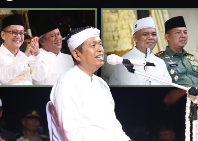 Bupati Dan Wakil Bupati Tasikmalaya Hadiri Safari Tarawih Keliling Bersama Gubernur Jawa Barat Di Rajapolah