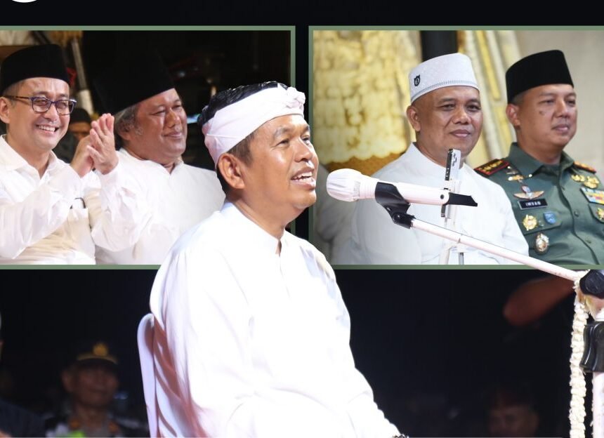 Bupati Dan Wakil Bupati Tasikmalaya Hadiri Safari Tarawih Keliling Bersama Gubernur Jawa Barat Di Rajapolah