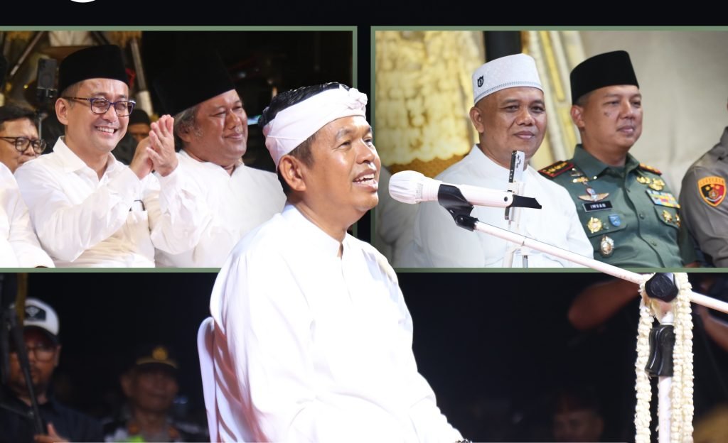 Bupati Dan Wakil Bupati Tasikmalaya Hadiri Safari Tarawih Keliling Bersama Gubernur Jawa Barat Di Rajapolah
