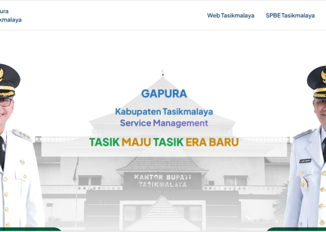 LEWAT SISTEM SATU PINTU YANG TERINTEGRASI, PEMKAB TASIKMALAYA DORONG PERCEPATAN TRANSFORMASI DIGITAL