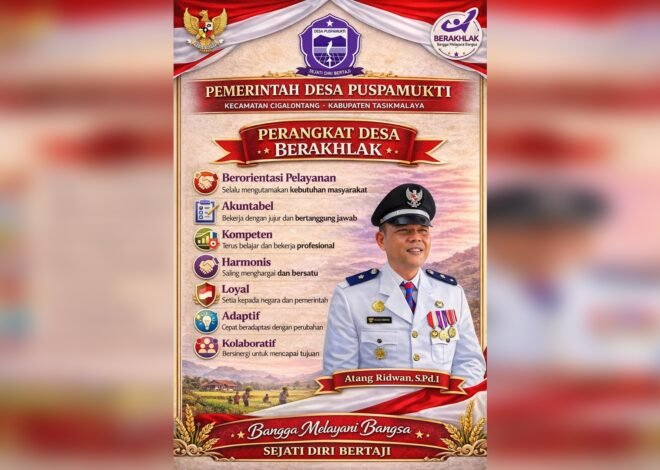 BERAKHLAK DALAM KERJASEJATI DIRI BERTAJI DALAM PENGABDIAN